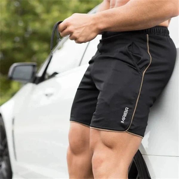 Slim Fit Elastic Men's Swimwear