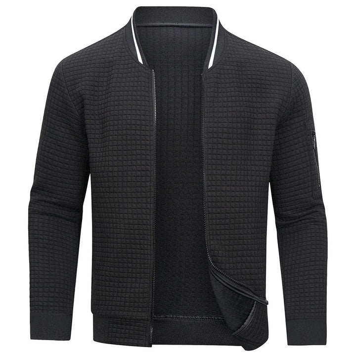 Warm and Relaxed Men's Jacket with Zipper