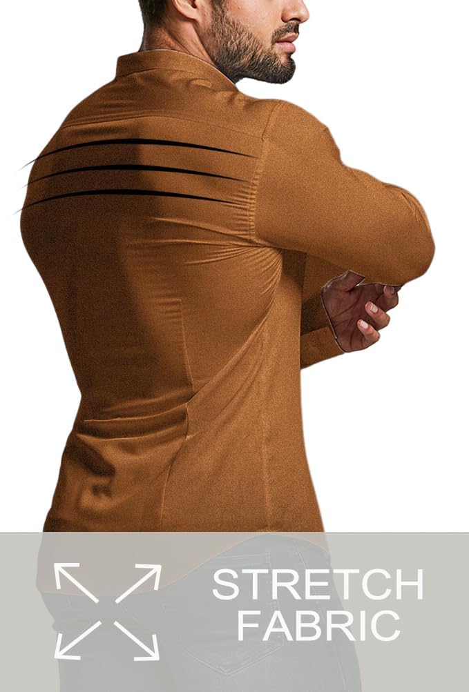 Slim fit herreskjorte for våren 2026 – krøllfri – David