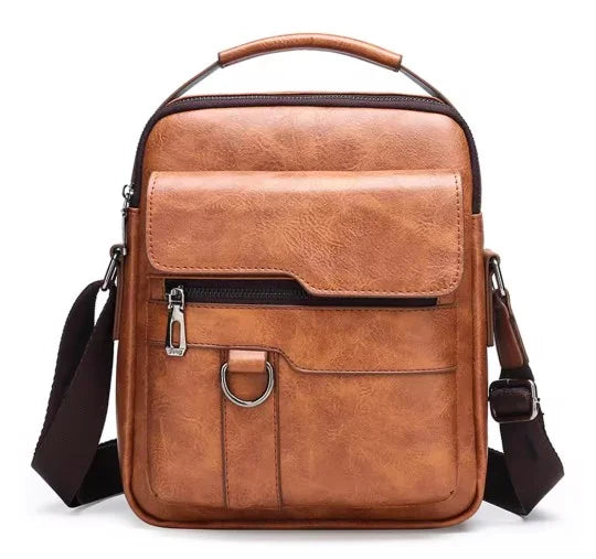 Wanlana - Lær Crossbody Veske for kvinner