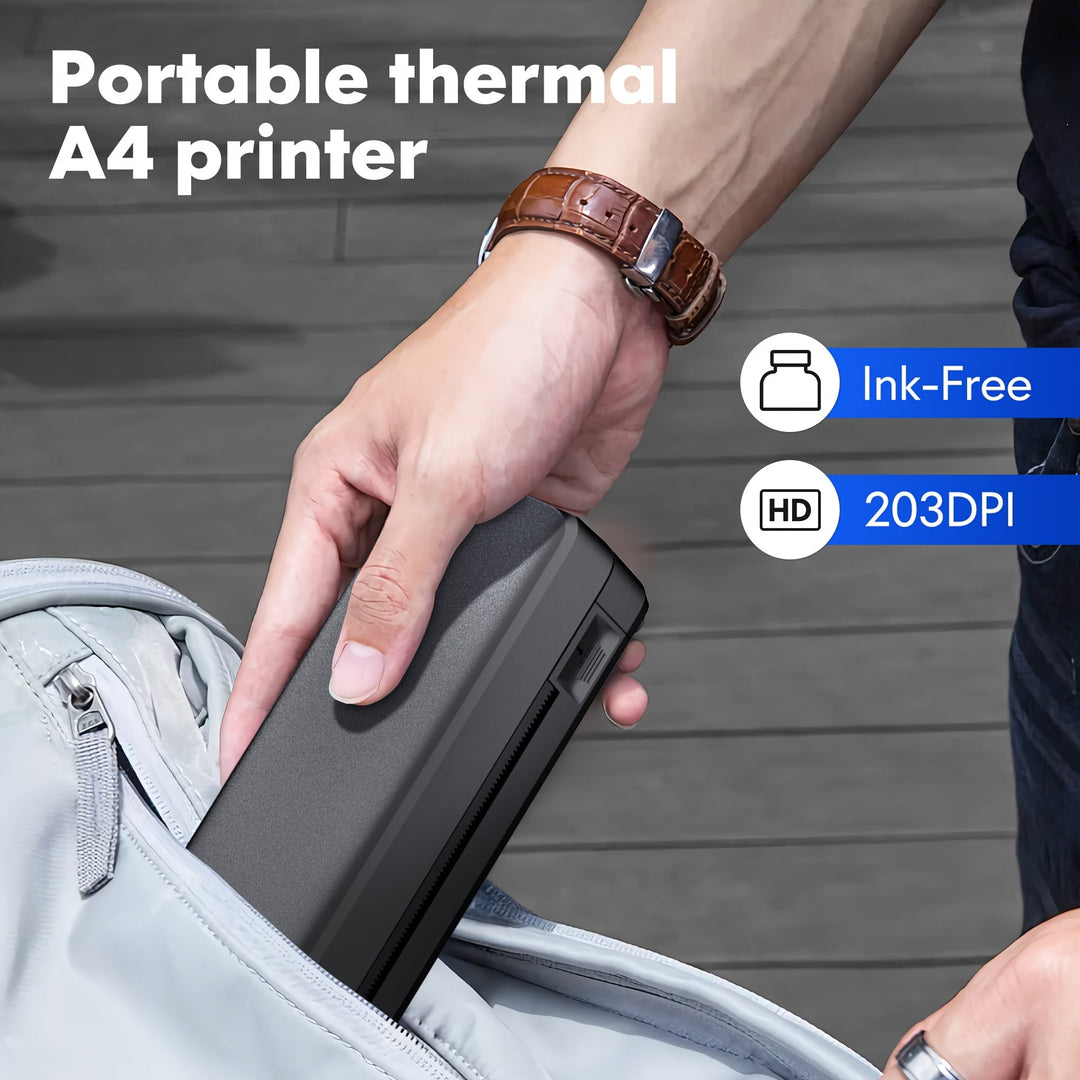 MiniThermo Trådløs Printer – Kompakt Utskriftskomfort for Deg på Farten