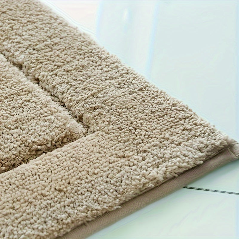 Sett med 3 Baderomsmatter i Ultrafin Fiber – Rask Tørking og Absorberende