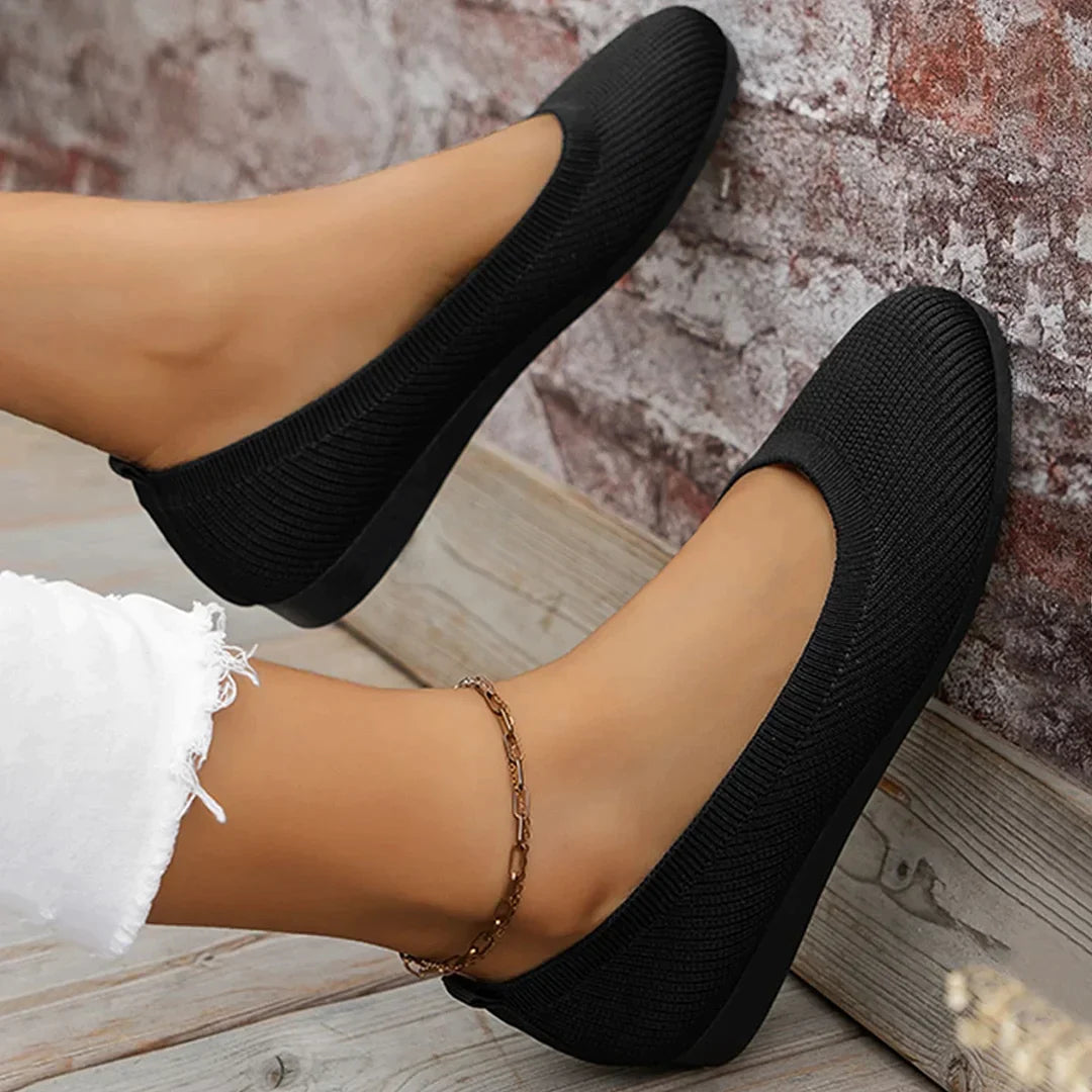 Comfortable and stylish breathable ballerina shoes