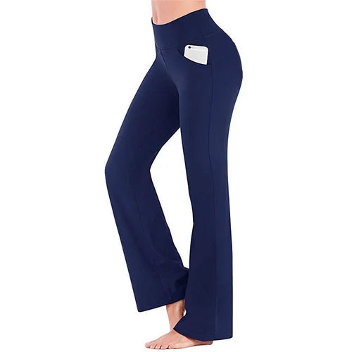 Yogabukse med høy midje for dame – Selina