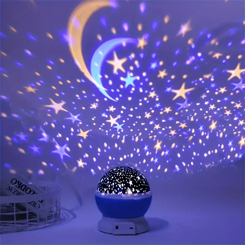 Magisk Nattlampe med Stjernehimmel – Skap Magi på Barnerommet