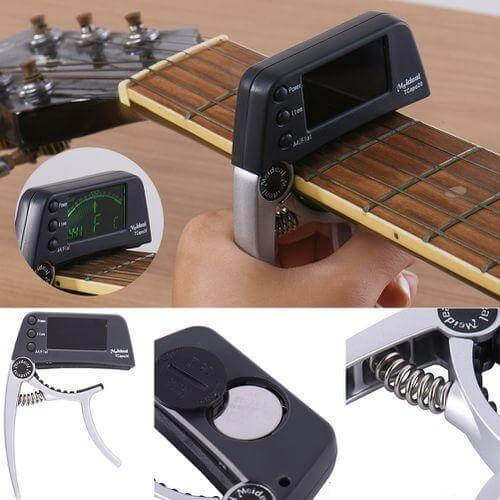 Capo og Stemmeapparat 2-i-1 – TuneGrip