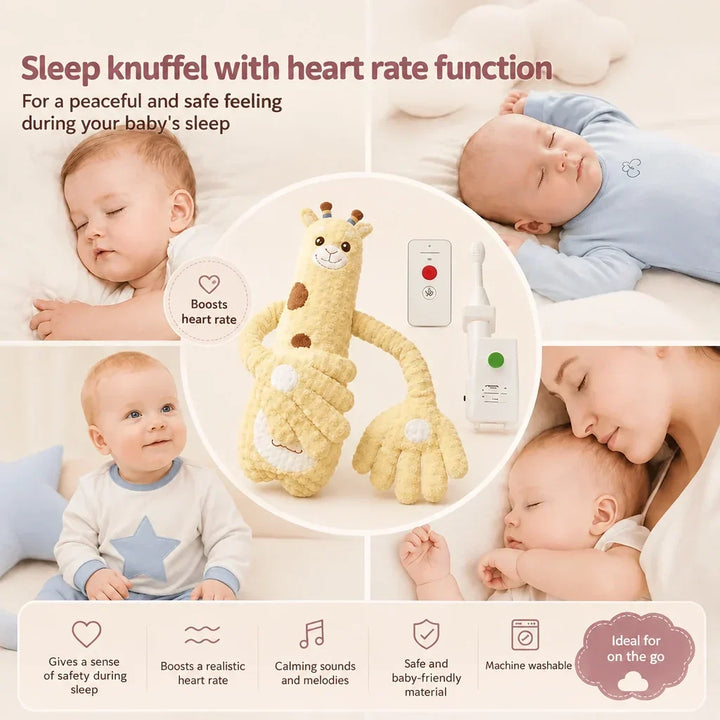 DreamBuddy – beroligende kosedyr som hjelper babyer å sovne