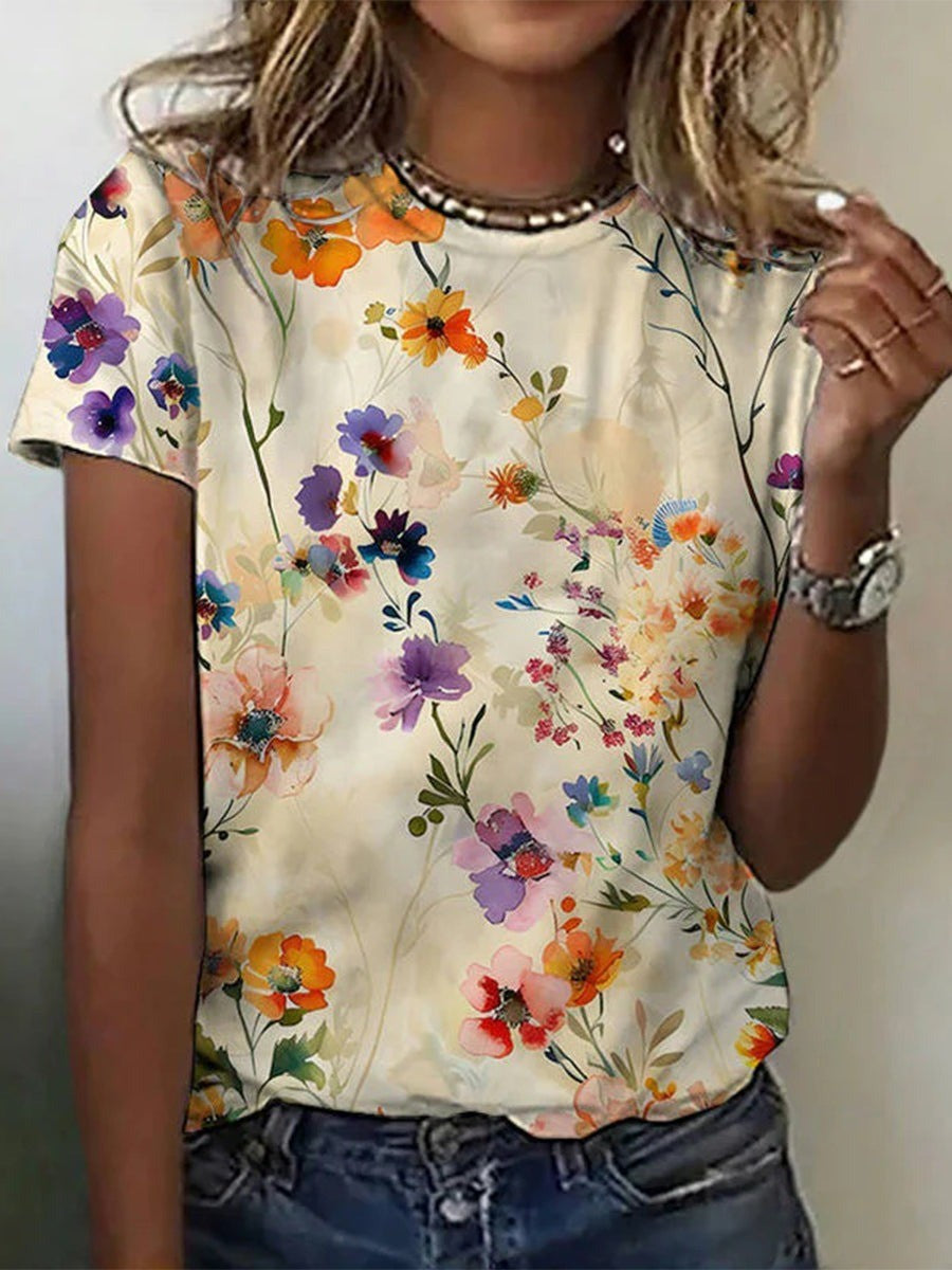 T-shirt Airy comfort with a retro twist
