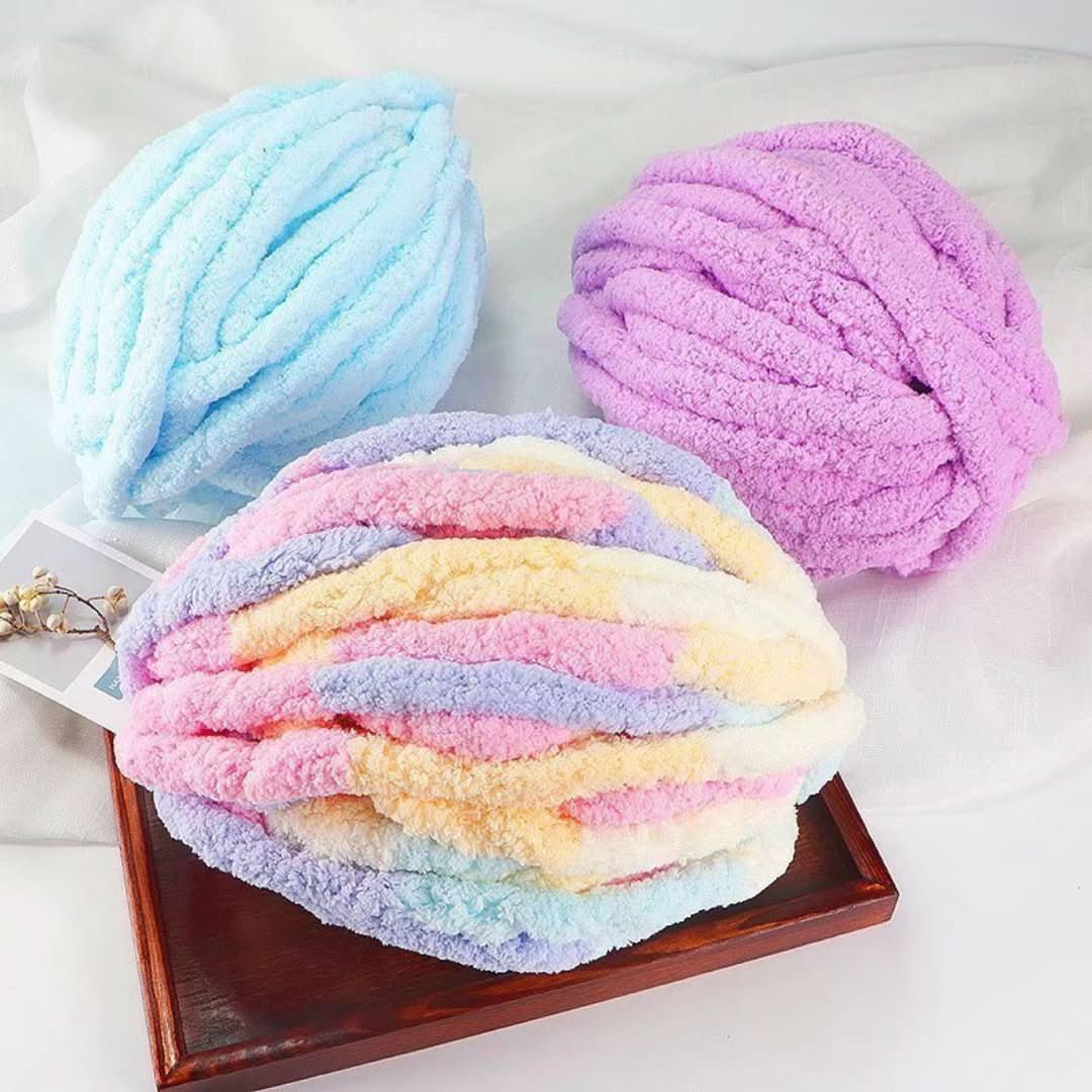 Chunky | Mykt, hypoallergent chunky garn til hekling