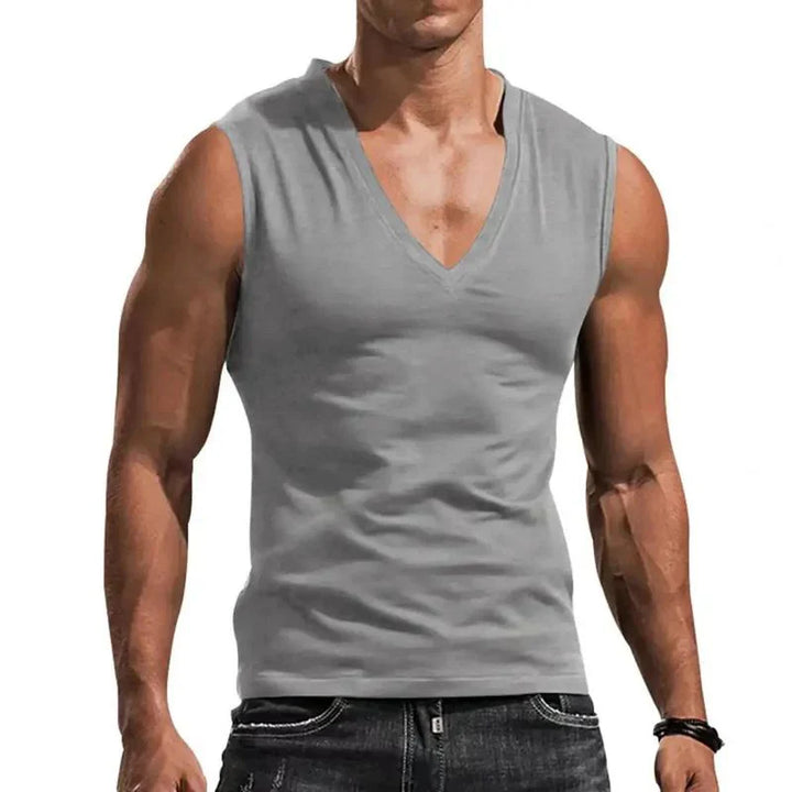Breathable summer shirt for men with modern fit