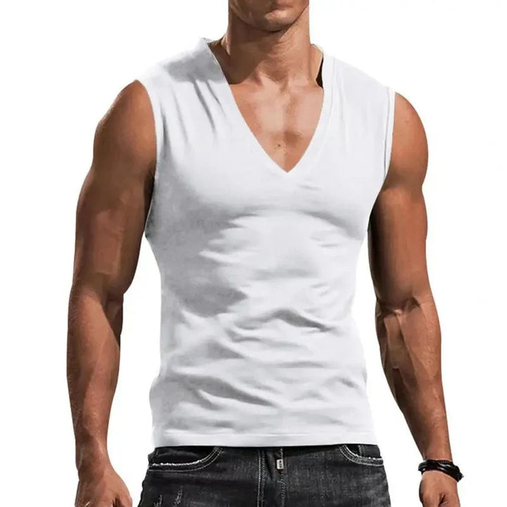 Breathable summer shirt for men with modern fit