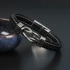 Infinity-armbånd | Armbånd i skinn med knute