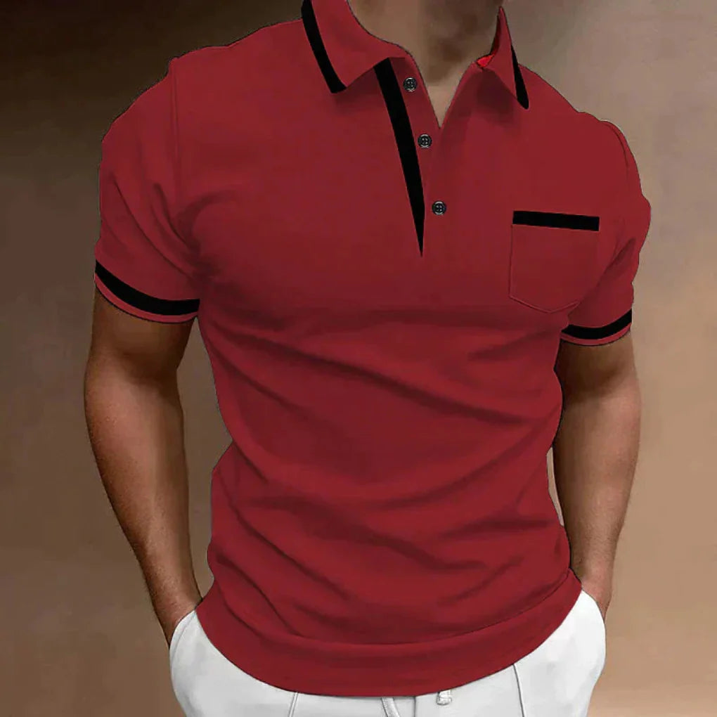 Classic men's polo shirt