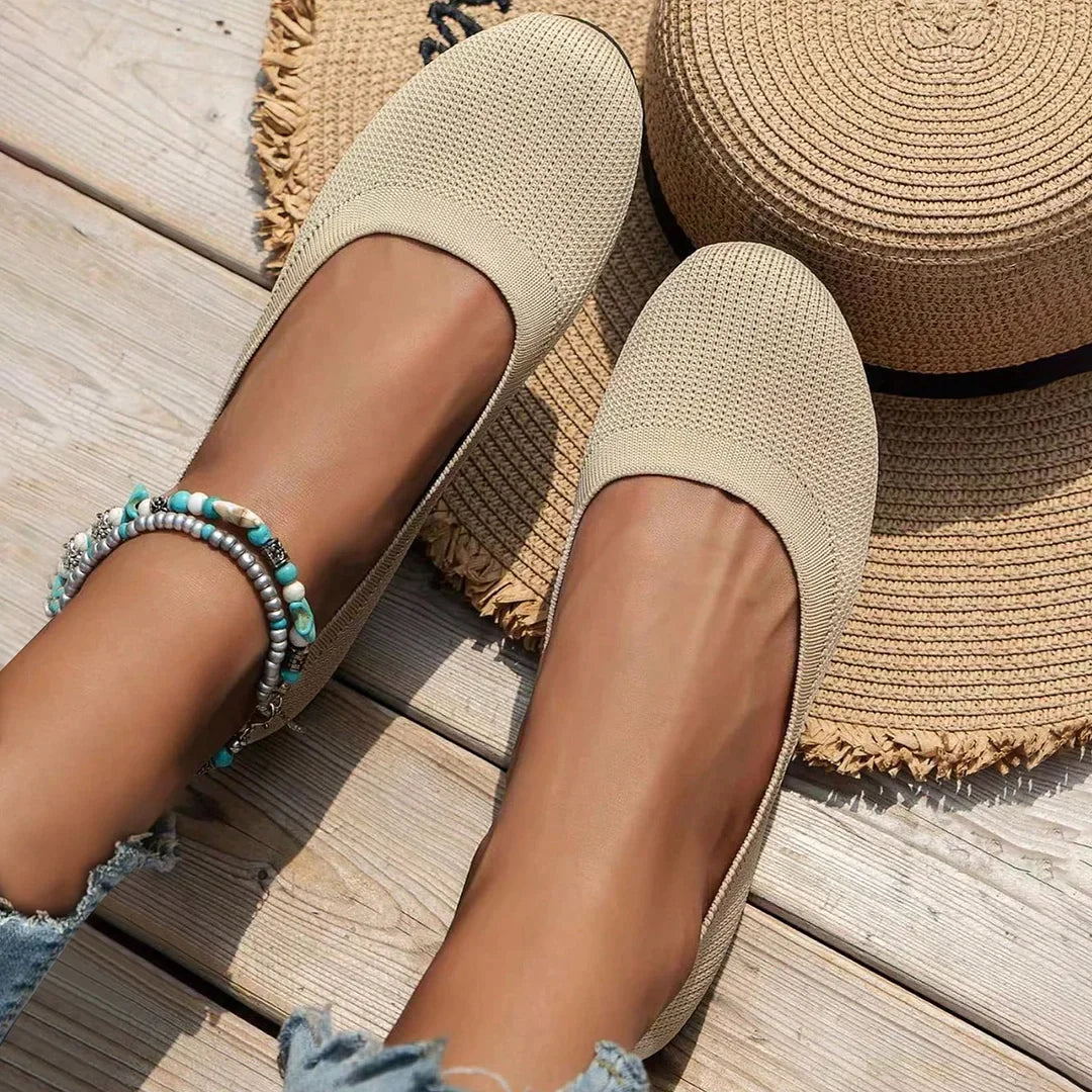 Comfortable and stylish breathable ballerina shoes