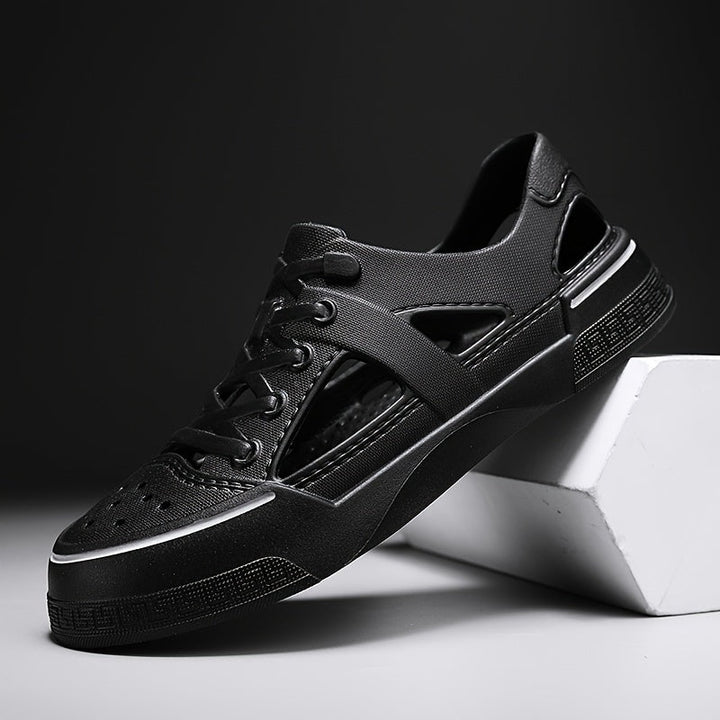 Lightweight water shoes in sneaker style for active adventures