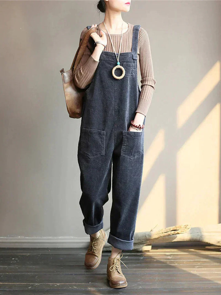 Pustende denim-overall – Nova