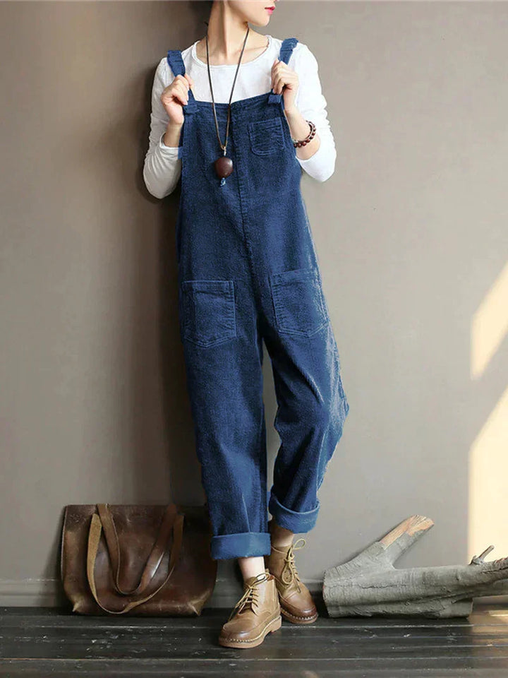 Pustende denim-overall – Nova