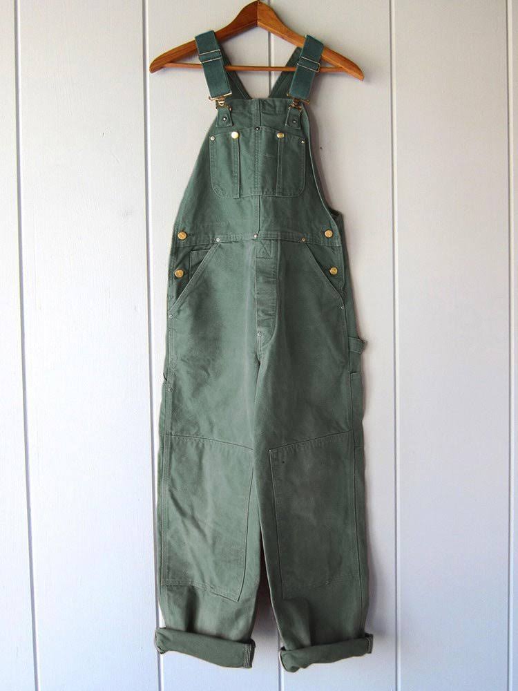 Salopettbukse for dame | Justerbare stropper | Retrostil