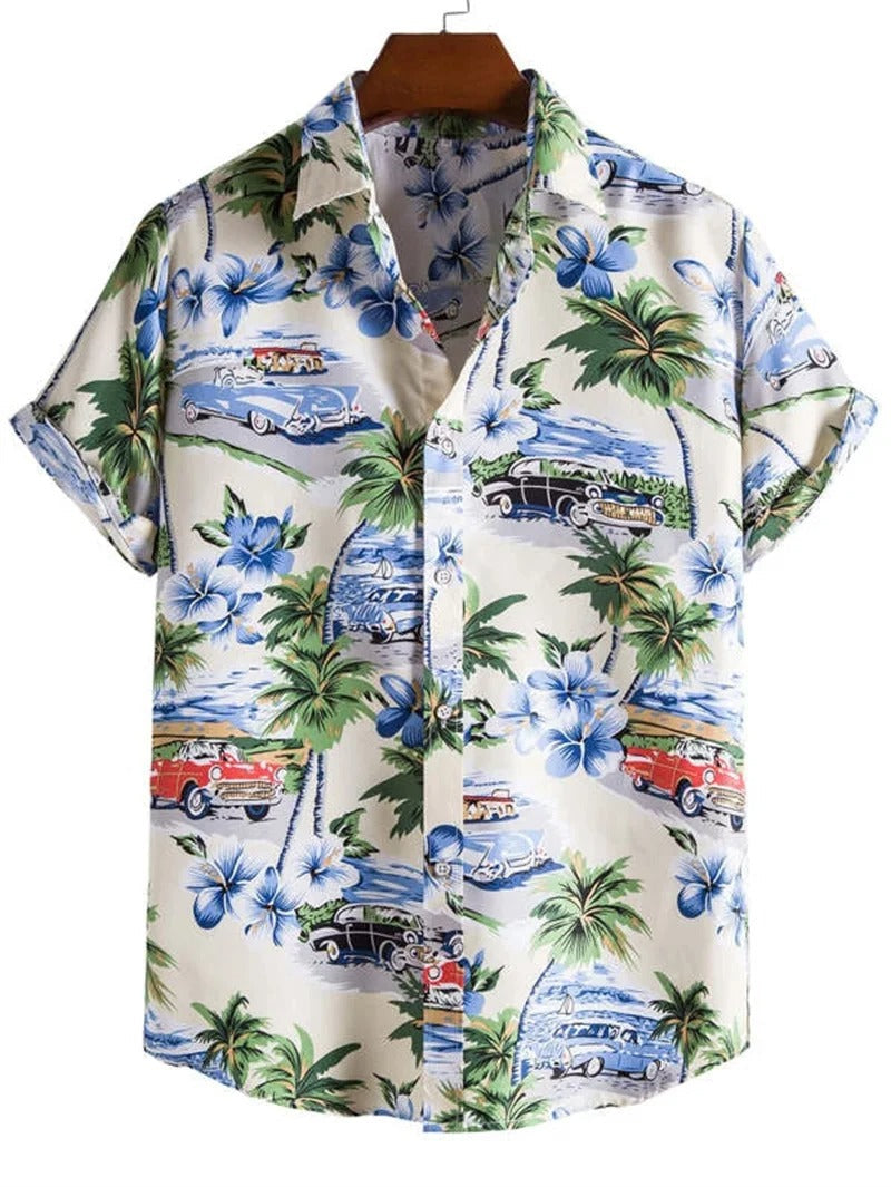 Tropical 3D Floral Hawaii Shirt – Style and Comfort in One