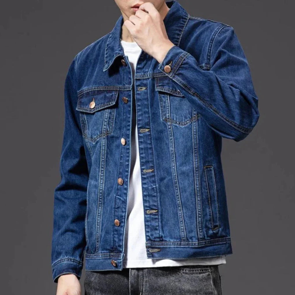Klassisk denimjakke for menn