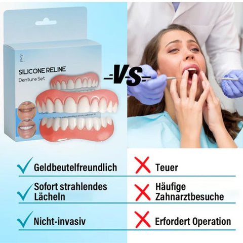 Tilpasning og Stabilisering for Tannproteser | Universelle Tenner | DentiFix