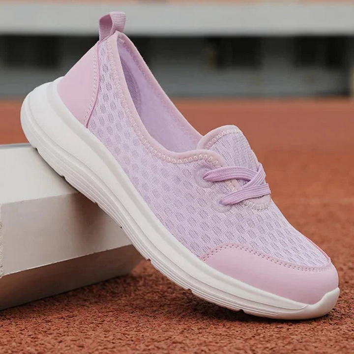 Orthopedic shoes with soft sole and mesh for women