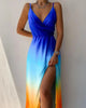 Summer maxi dress with tropical print for effortless holiday vibes