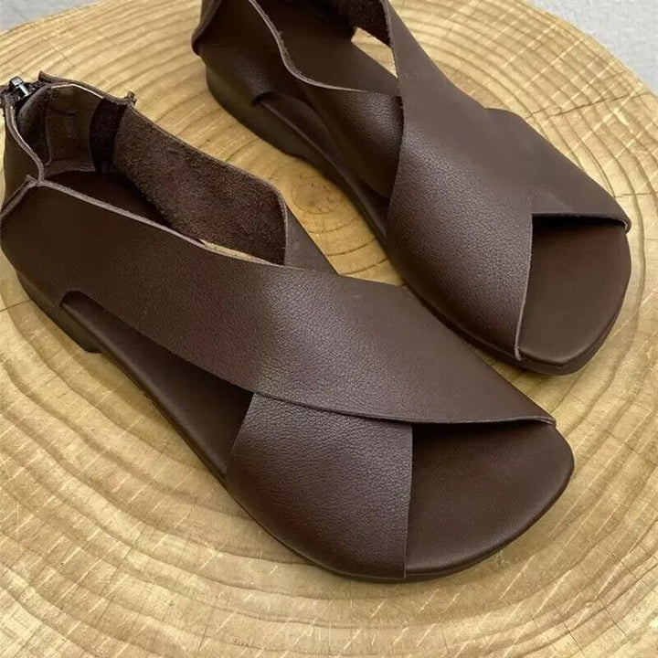 Lederen Vintage Indian Style Sandaler
