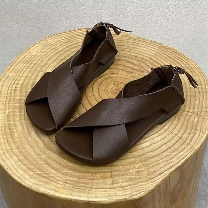 Lederen Vintage Indian Style Sandaler