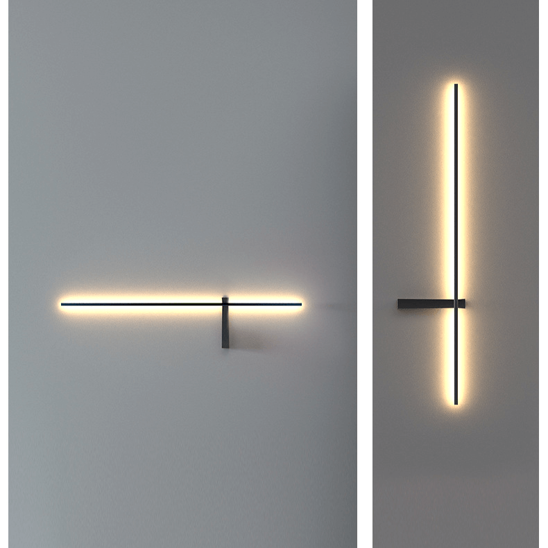 Moderne LED-utendørs vegglampe