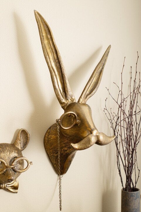 Lekne dyrehoder som veggdekor - WallCritters