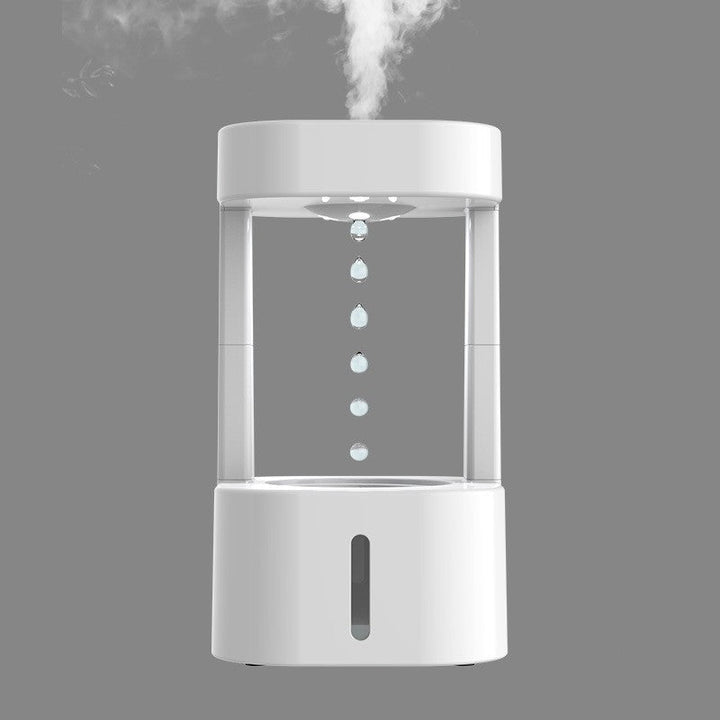 Antigravitasjons-luftfukter med 580 ml tank og auto-stopp