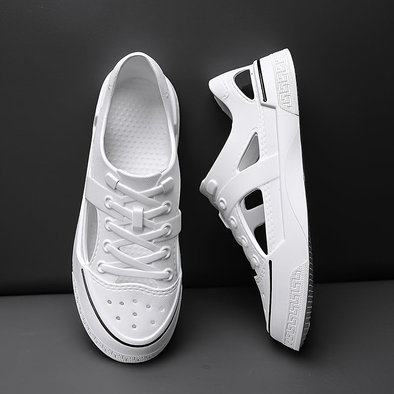 Lightweight water shoes in sneaker style for active adventures