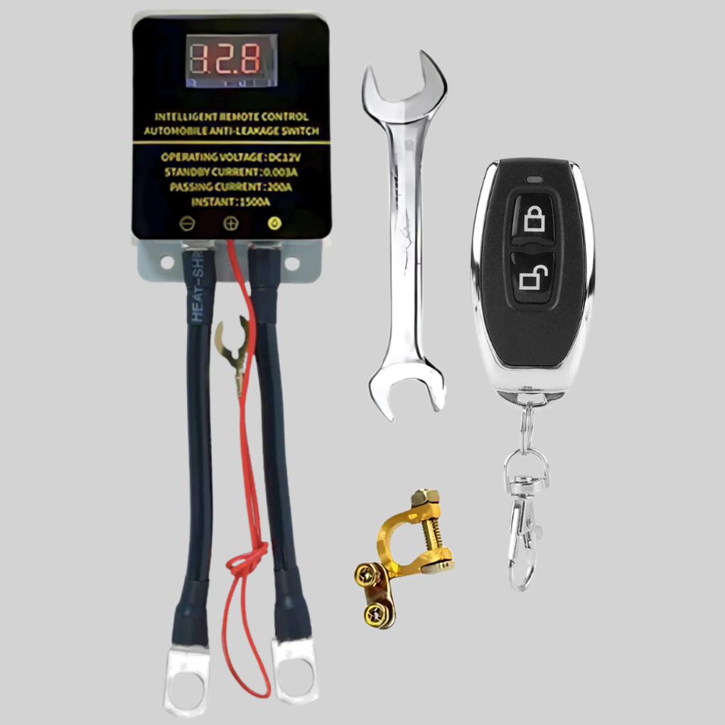 Bilstoppbryter Fjernstyrt batterifrakoblingsenhet