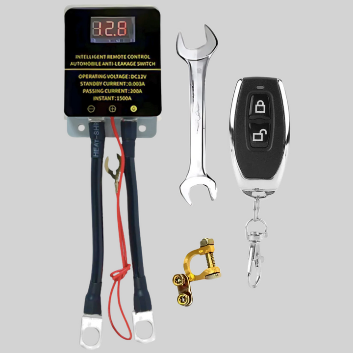 Bilstoppbryter Fjernstyrt batterifrakoblingsenhet