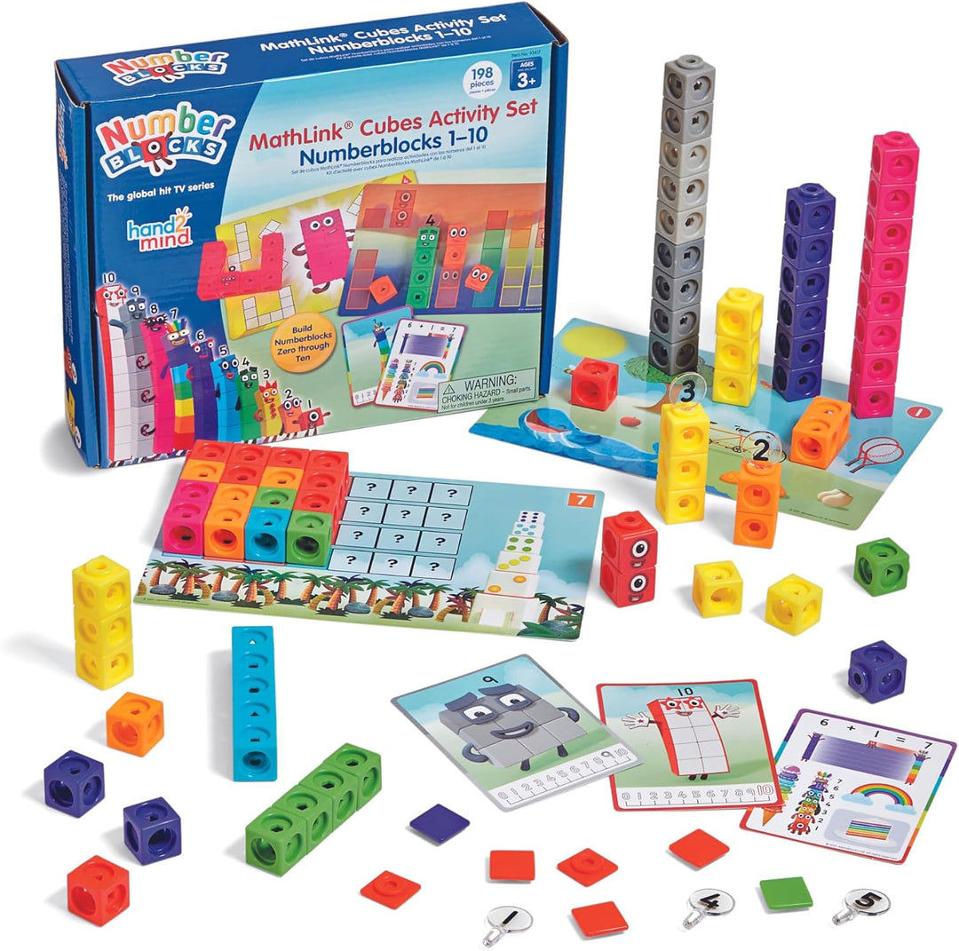 Numberblocks-terninger 1-10 - Pedagogisk leketøy for barnehage