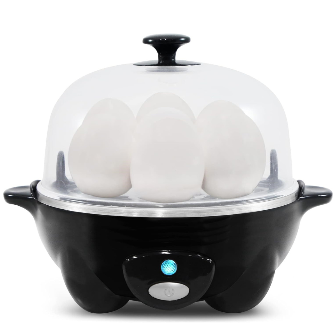 Eggkoker – rask tilberedning, posjerte egg og eggerøre med automatisk avslåing