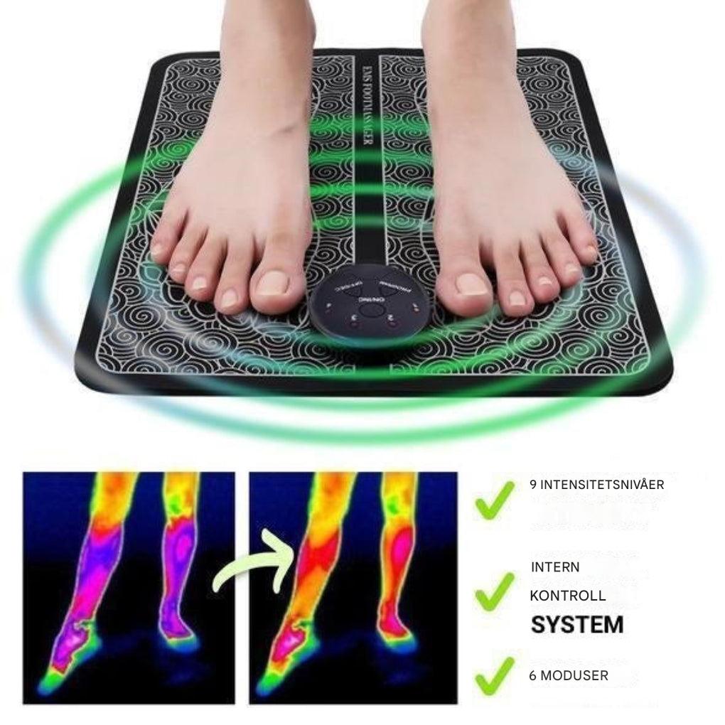 Elektrisk EMS fotmassasjer