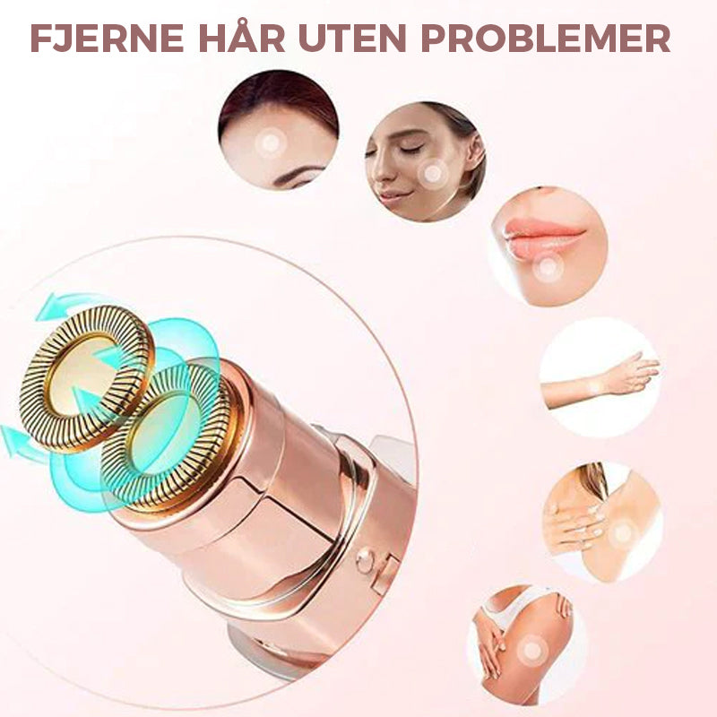 Ansiktsepilator - Umiddelbar og Smertefri Hårfjerning
