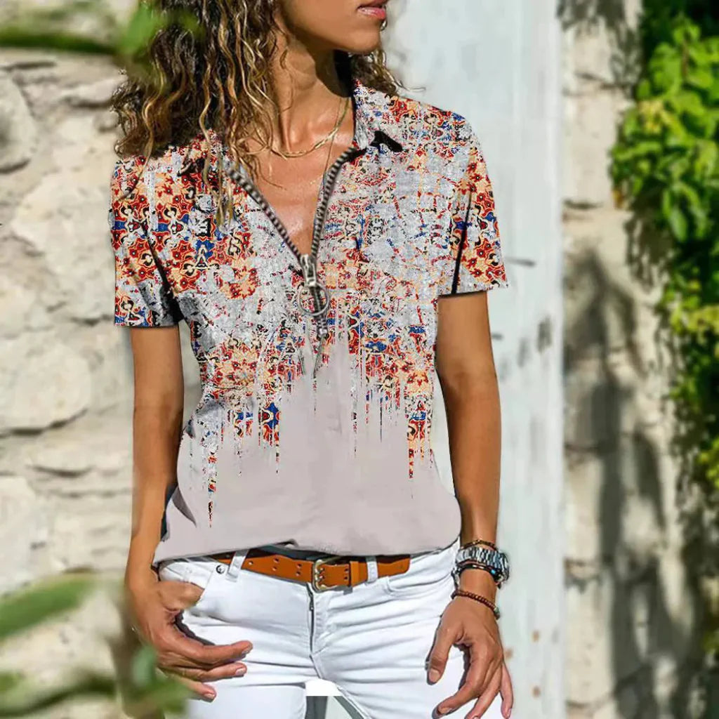 Damenbluse für eleganten Sommergebrauch