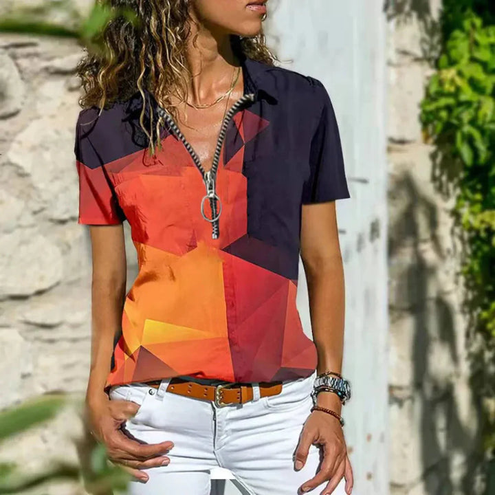 Damenbluse für eleganten Sommergebrauch