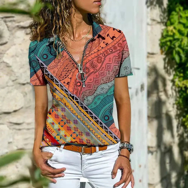 Damenbluse für eleganten Sommergebrauch