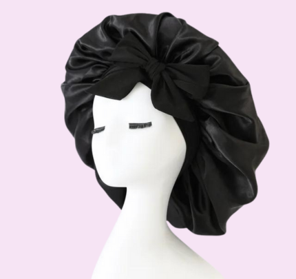 SilkNight Luxe Silkehatt - Beskyttende Nattlue