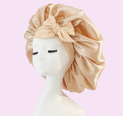 SilkNight Luxe Silkehatt - Beskyttende Nattlue