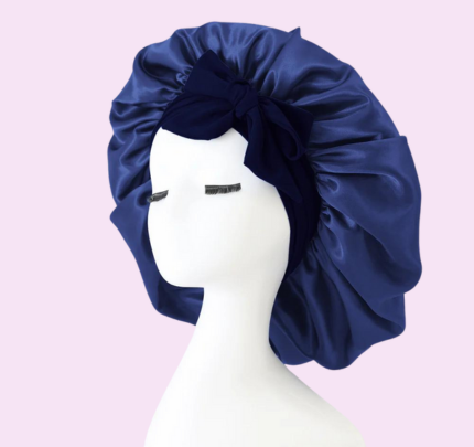 SilkNight Luxe Silkehatt - Beskyttende Nattlue