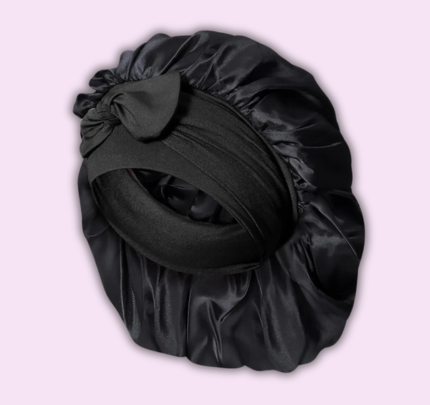 SilkNight Luxe Silkehatt - Beskyttende Nattlue