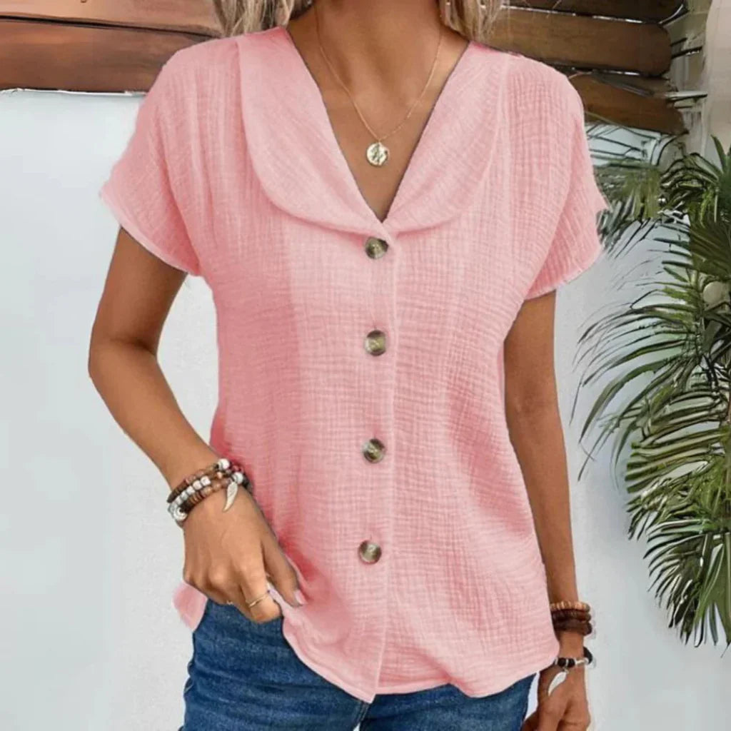 Kvinnens elegante sommerbluse