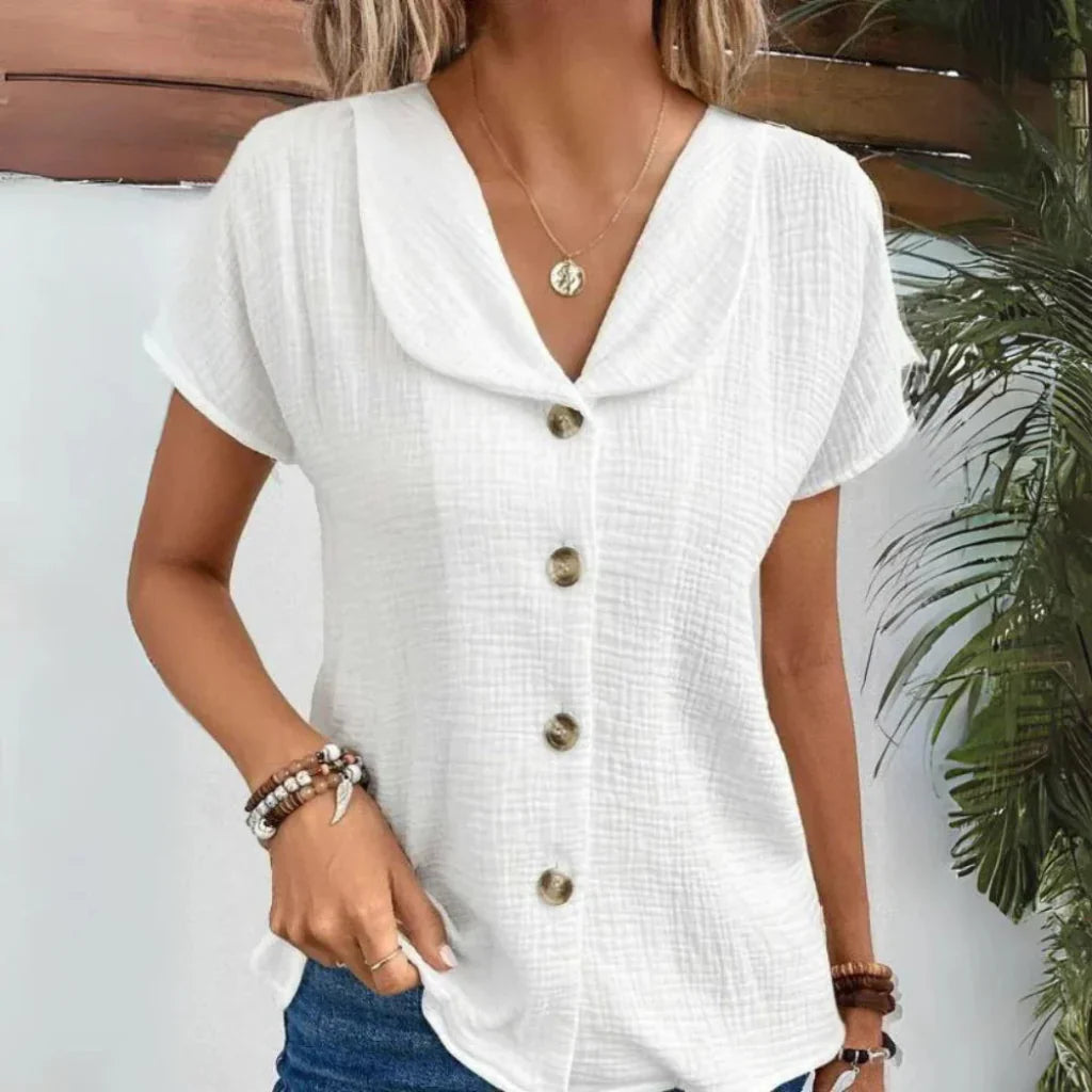 Kvinnens elegante sommerbluse