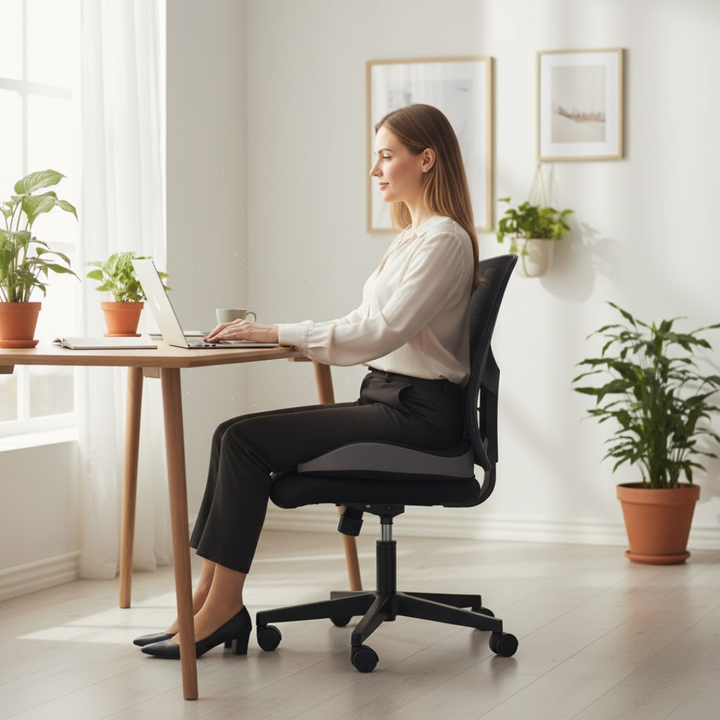 ErgoSit | Smertelindrende sittepute for langvarig bruk