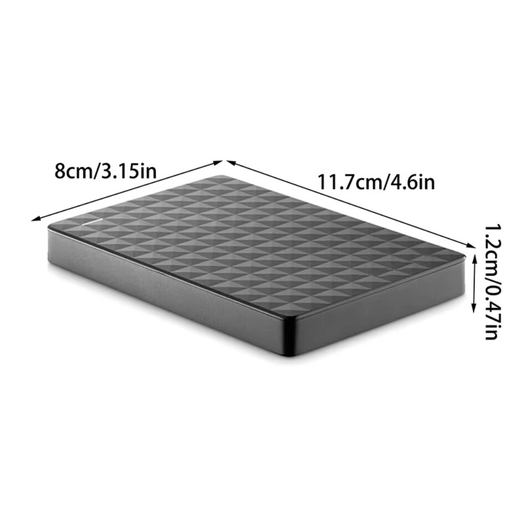Ekstern Portabel Ekstern Harddisk For Kapasitetsutvidelse